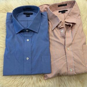 New Lands End Dress shirts Bundle(2)